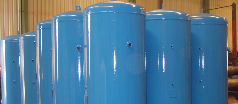 Fabricación de recipientes de aire comprimido Valsi